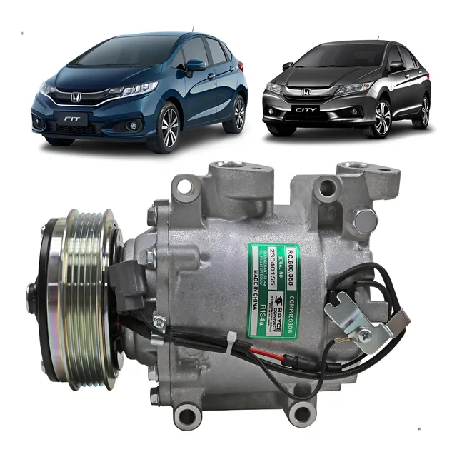 Compressor Ar Cond Honda Fit 2008 2009 A 2013 Trse07 City 10