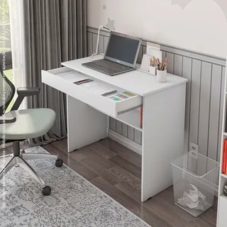 Escrivaninha 1 Gaveta EscritĂłrio Quarto Estudo Penteadeira Escrivaninha 1 Gaveta EscritĂłrio Quarto Estudo Penteadeira