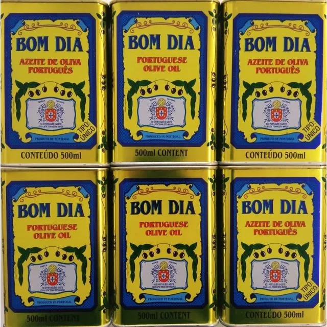 Kit Com 6 Latas - Azeite Português Bom Dia 500ml