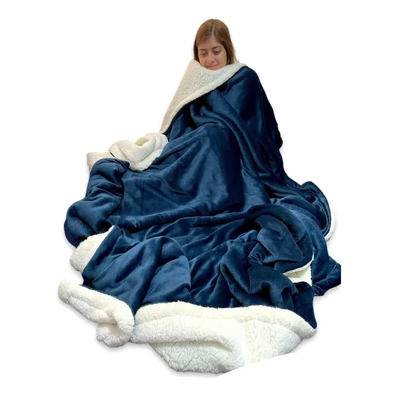 Cobija Térmica Ovejera Grande Cama Sencilla 210cmx120cm