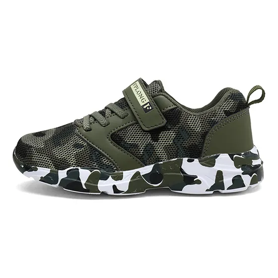 Nuevos Zapatos De Tenis Para Niños Camuflaje Cómodos