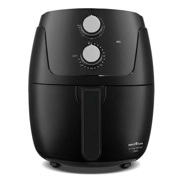 Fritadeira Elétrica Britânia Bfr36a Silverstone 4,2l 1500w Preto 110v Fritadeira Elétrica Britânia Bfr36a Silverstone 4,2l 1500w Preto 110v