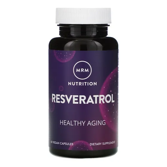 Resveratrol 60 cápsulas nutritivas veganas Mrm