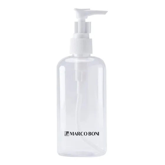 Porta Shampoo 240ml Válvula Pump - Ideal Para Mala De Viagem