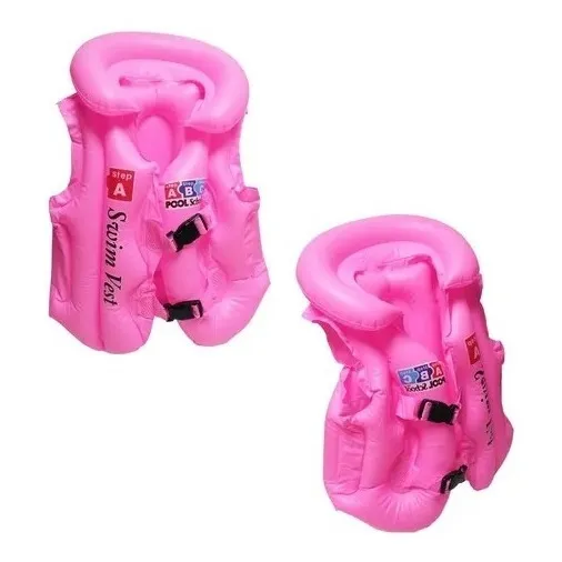 Flotador Chaleco Inflable Niños Colores / E-shop