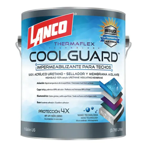 Sellador Impermeabilizante Techo Coolguard Lanco Aislante