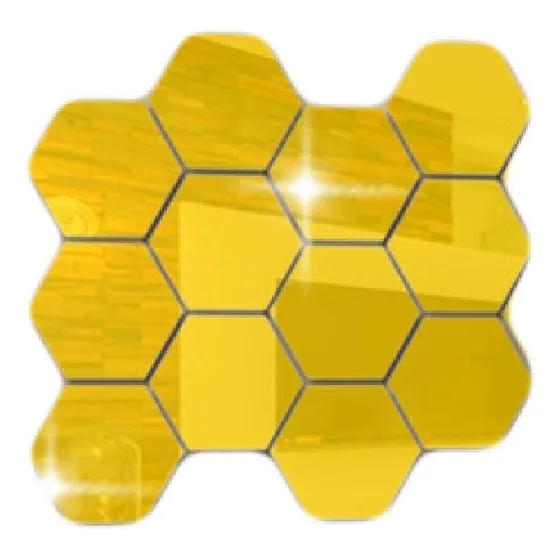Espejos Forma Hexagonal Decoraciones Casa Modernos D111