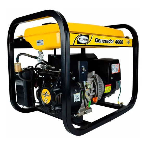 Generador Monofasico 120 V 7.5 Hp 4.0 Kva  Evans G40mg0750th