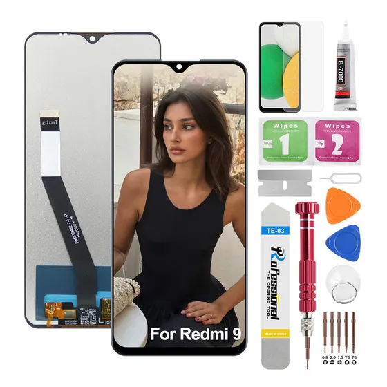 Okbichi Pantalla Para Xiaomi Redmi 9 M2004j19g /Xiaomi Redmi poco M2 M2004j19g, M2004j19c