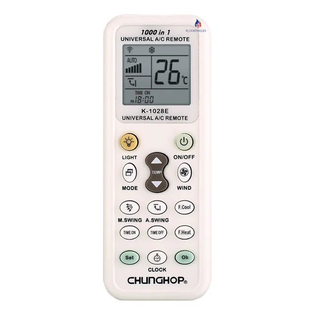 Controle Remoto Universal Ar Condicionado Brastemp Clean