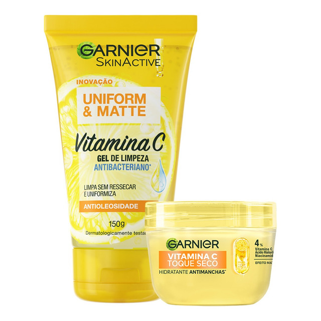 Gel De Limpeza 150g + Hidratante Antimanchas Garnier 85g Gel De Limpeza 150g + Hidratante Antimanchas Garnier 85g