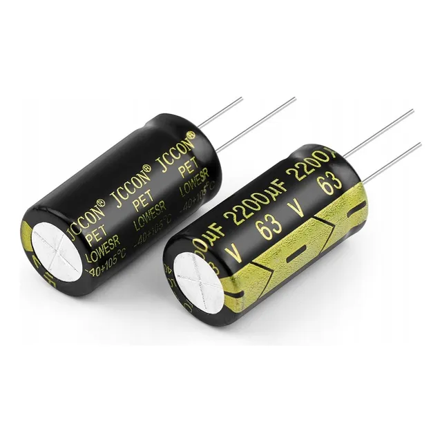Condensador Electrolitico  2200 Uf - 63 V. Capacitor Audio