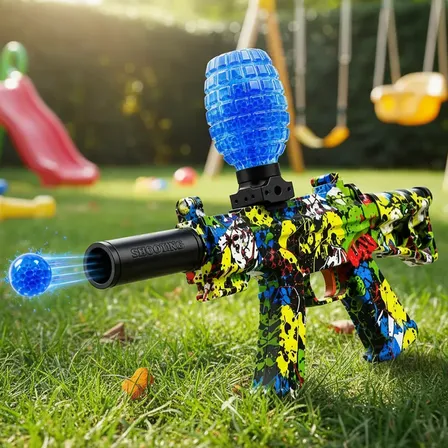 Arminha Bolinha De Gel Mp5 Automática Com Bolinhas De Acordo Com Estoque