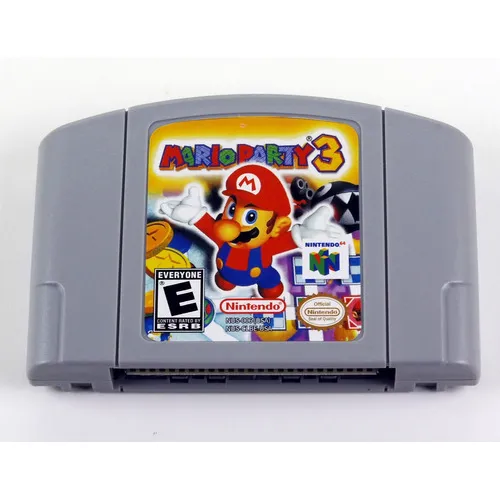 Mario Party 3 Nintendo 64 N64 Americano Salvando