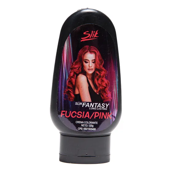 Tinte Para El Cabello Color Crema Fantasy 120cc Slik