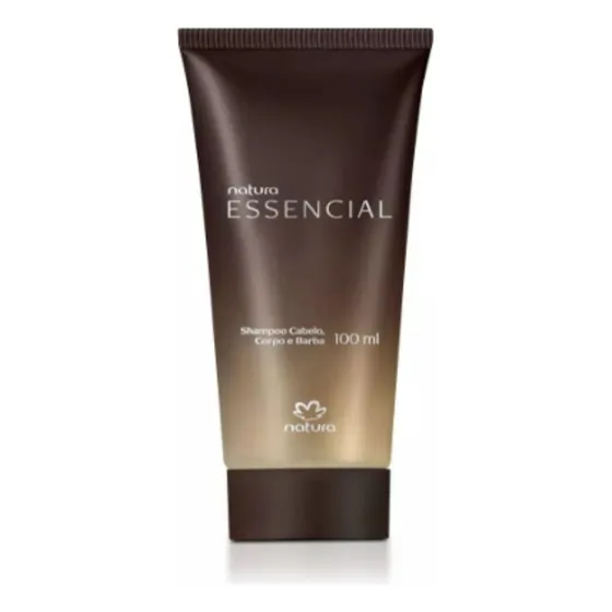 Shampoo P/ Barbearia Cabelo Barba E Corpo Essencial Natura