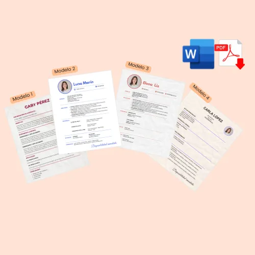 Plantilla De Cv Compatible Con Ats Word Cv Ats Simple