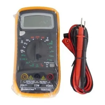 Tester Digital Profesional Pantalla 3 1/2 Digitos Lumistar