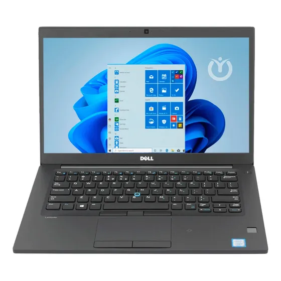Laptop Latitude Latitude 7490 14" color negro 240GB SSD - Intel Core i5 - Bueno (Reacondicionado)