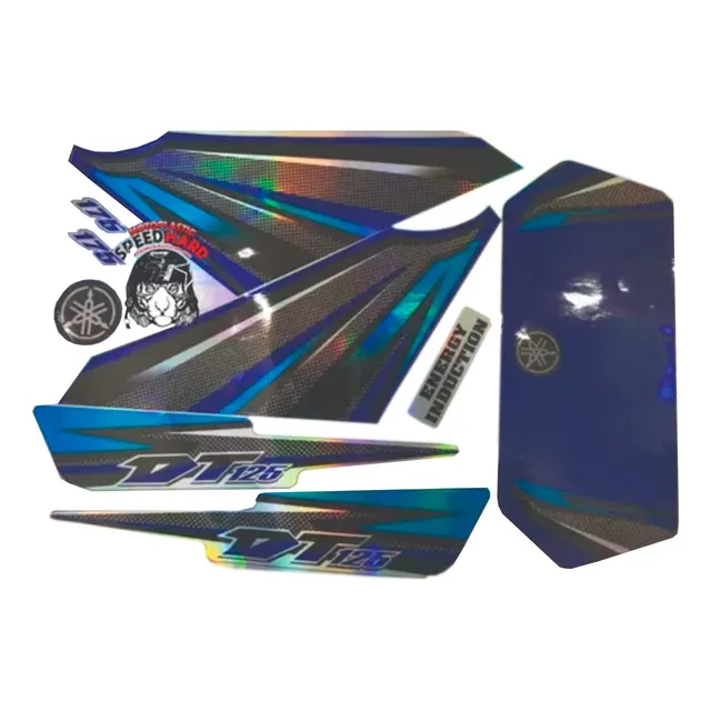 Kit Calcomanía Dt 125/175 Tornasol Tipo Original