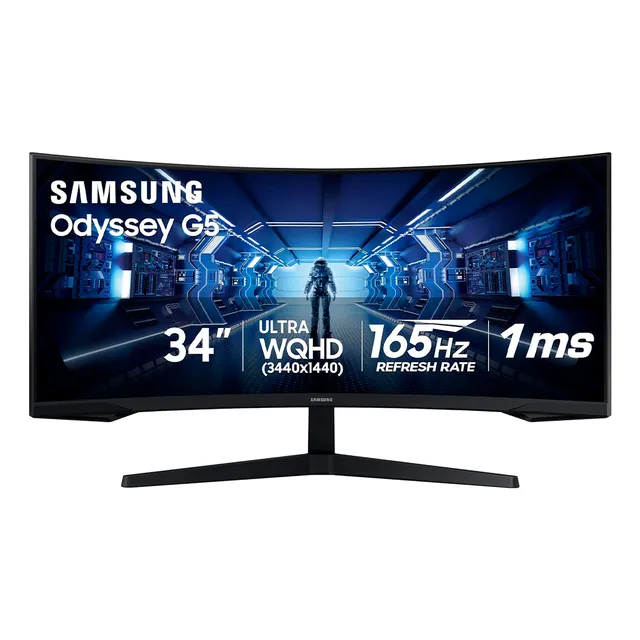 Monitor Samsung 34'' 165hz Wqhd