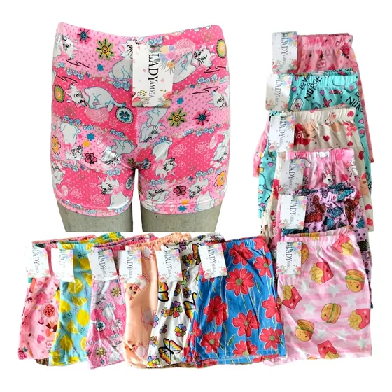 Docena De Shorts Para Dama De Pijama (12 Unidades)