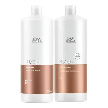 Wella Kit Fusion Shampoo 1l Condicionador 1l - Wella Professionals