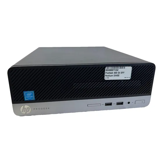 Pc Hp Prodesk 400g4 Pentium Gold G4560 7t 8gb Ram  Ssd 120gb