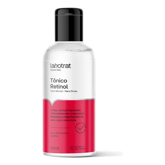 Tônico Facial Retinol Clareadora Dermo Skin Labotrat 110ml