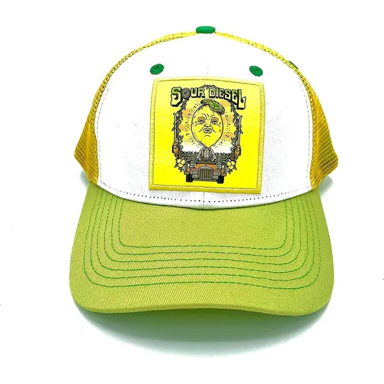 Sour Diesel - Gorra De Camionero Con Malla Transpirable, Cie