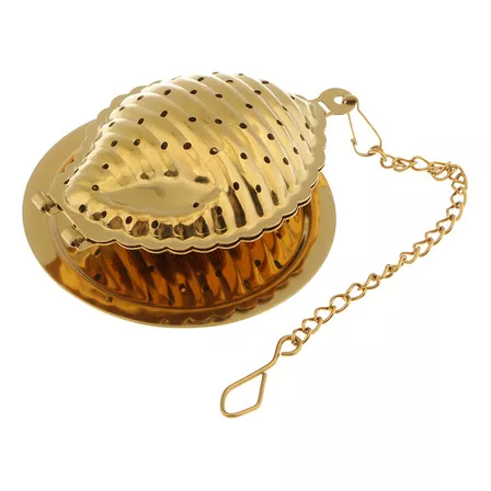 .. Conch Model Inoxidable Tea Infuser Mesh Colador Filtro