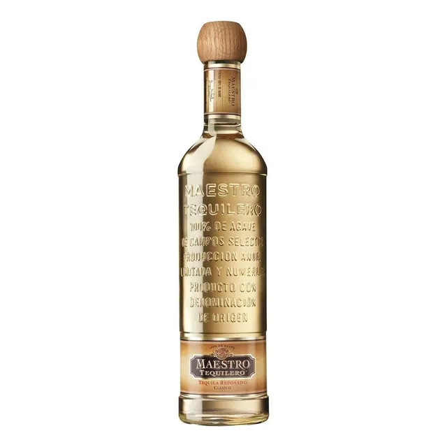 Pack De 12 Tequila Maestro Tequilero Reposado 750 Ml
