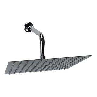 Ducha Chuveiro Inox 30 Cm Com Braço 35 Cm De Parede Ducha Chuveiro Inox 30 Cm Com Braço 35 Cm De Parede