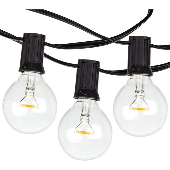 Cordão De Luz G40 Com Base E12 Lâmpadas G40 Para