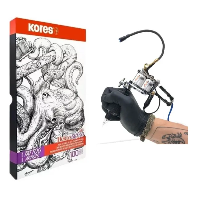 Papel Hectografico Kores Para Tatuajes.
