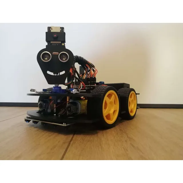 Robot Ensamblar Smart Car Carro Robotico 4wd Arduino Kit
