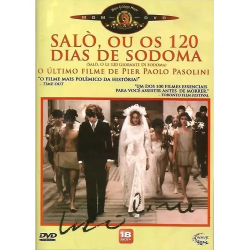 Salò, Ou Os 120 Dias De Sodoma - Dvd - Paolo Bonacelli