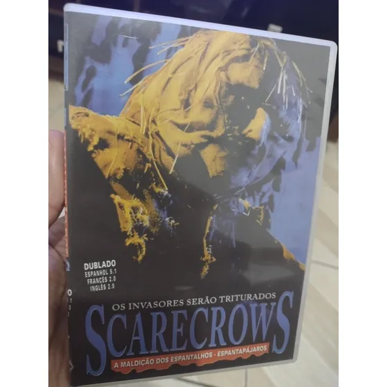 Dvd A Maldição Dos Espantalhos 