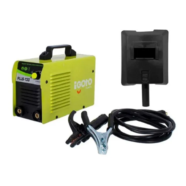 Soldadora Inverter 030-130 A 120v Ca Cables Igoto Plus 130