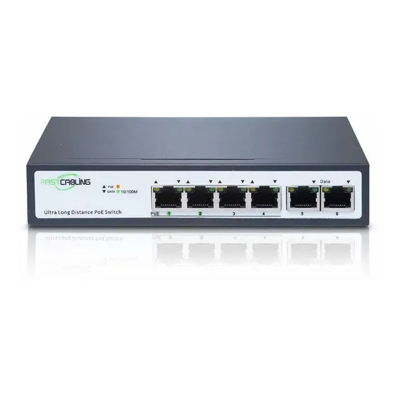 Conmutador Poe 2,624.7 ft Largo Alcance Para Dispositivo