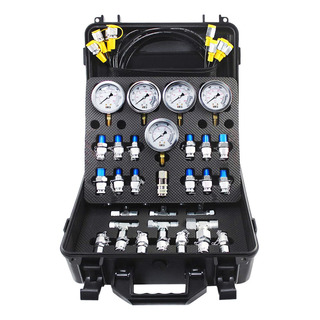 Kit Prueba Presion Hidraulica 600bar Excavadora 14 Conectors Kit Prueba Presion Hidraulica 600bar Excavadora 14 Conectors