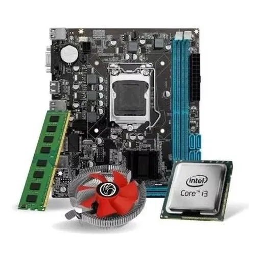Kit I3 4150 + Placa Mãe H81+ Memória 8gb+ Ssd 120b