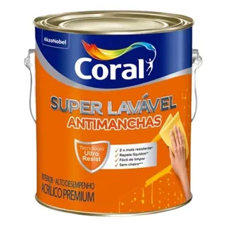 Tinta Super LavĂĄvel Anti Manchas Coral 3,2l - Cores Escuras Tinta Super LavĂĄvel Anti Manchas Coral 3,2l - Cores Escuras