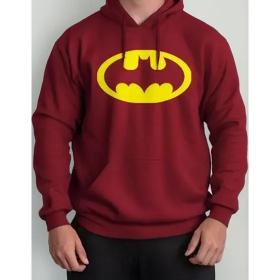 Moletom Blusa Frio Casaco Batman Super Herói Filme Geek Nerd