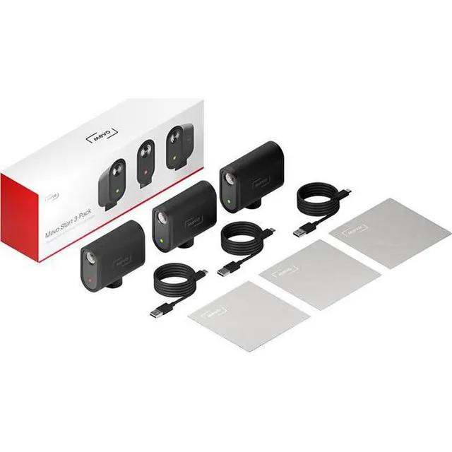 Logitech Mevo Start 3-pack Wireless Live Streaming Cameras\