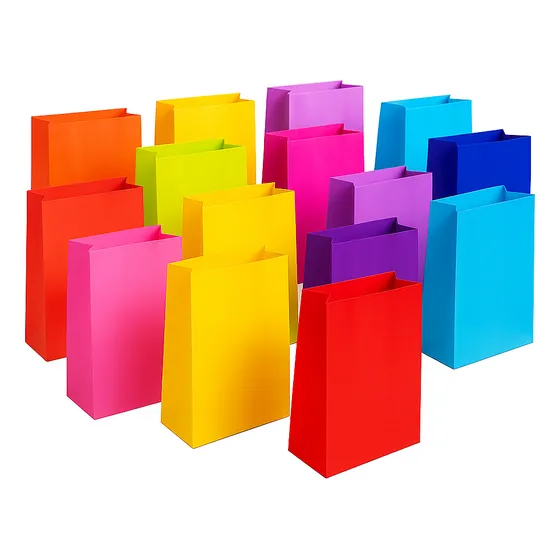 Bolsitas Papel Para Souvenir Cumpleaños - Lollipop - X 10 U
