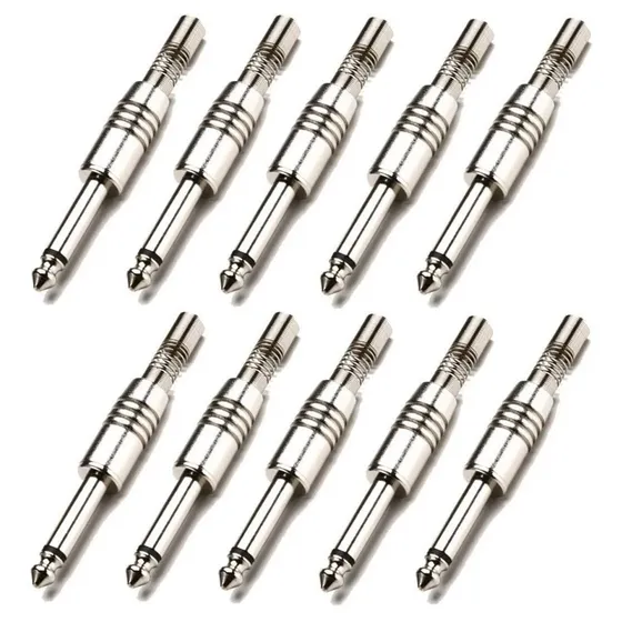 Kit 10 Plug P10 Mono Ninja Santo Angelo (10 Unidades)