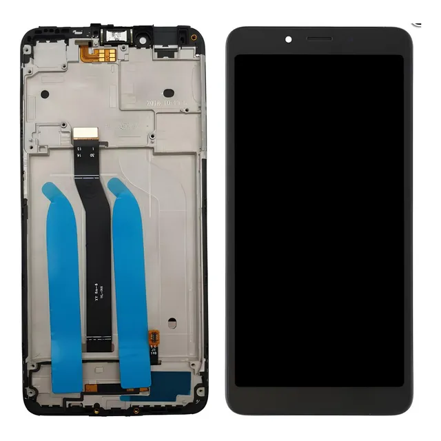 Tela Frontal Lcd Touch Para  Redmi 6a Com Aro