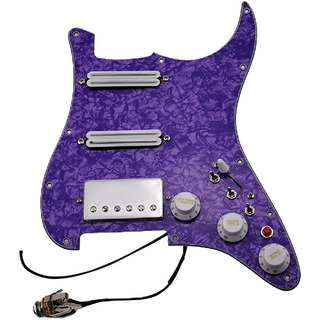 Pickguard Ssh Para Guitarra Precableada, Salida De Salida Al Pickguard Ssh Para Guitarra Precableada, Salida De Salida Al