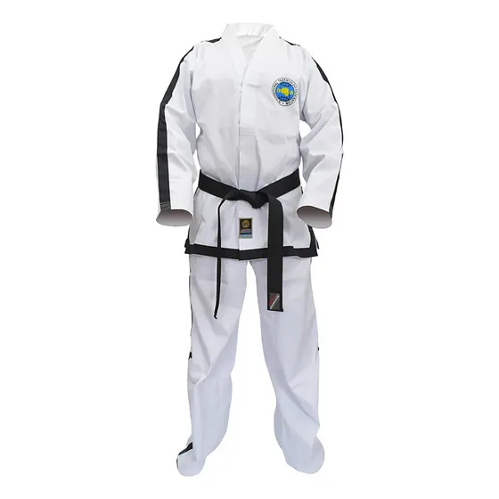 Dobok Taekwondo Canadiense 4º Dan Itf Ribete T 6 Gran Marc